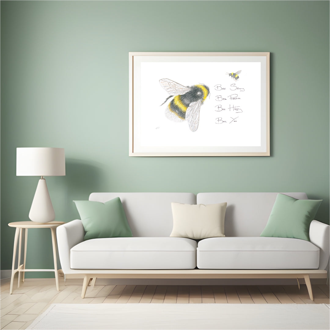 "Bee You" Print
