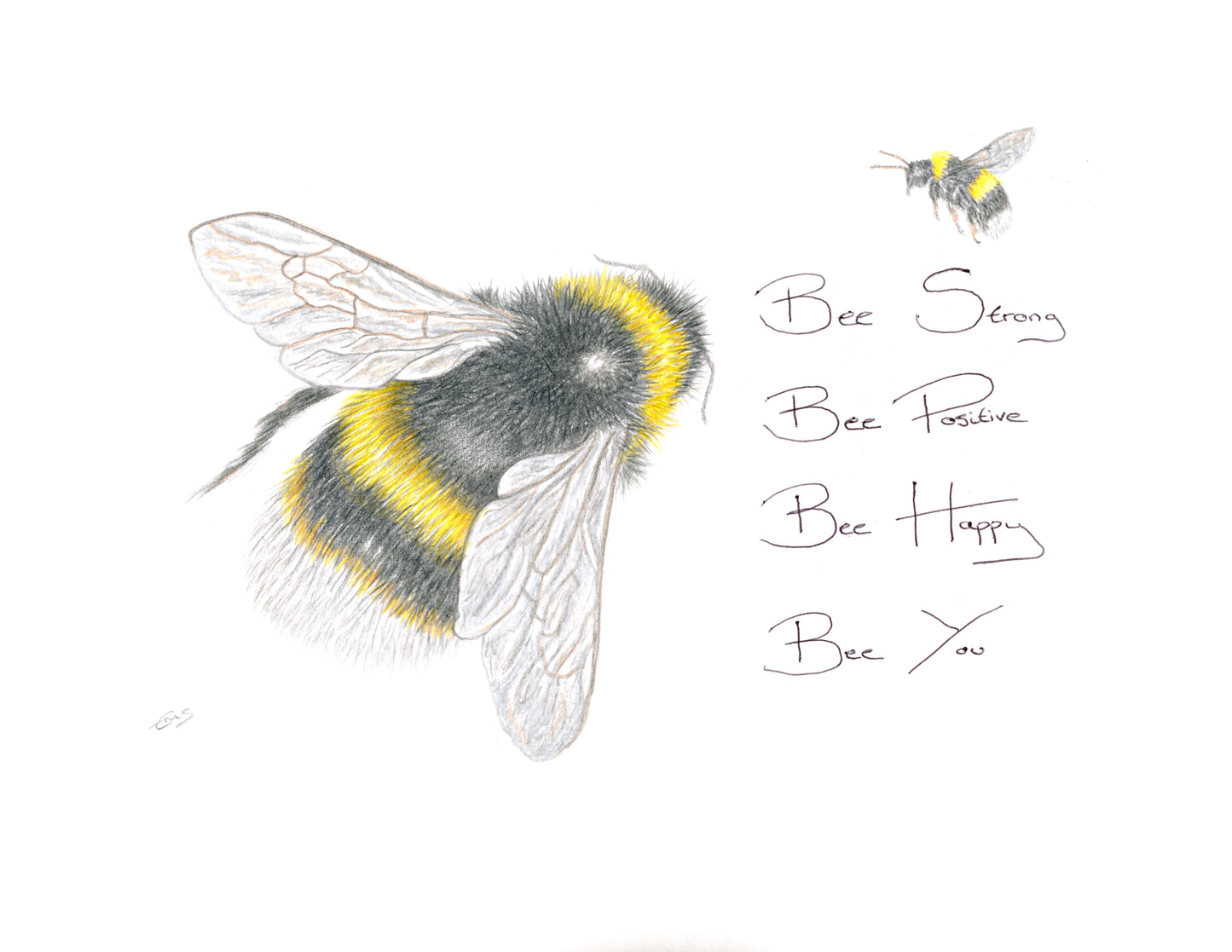 "Bee You" Print