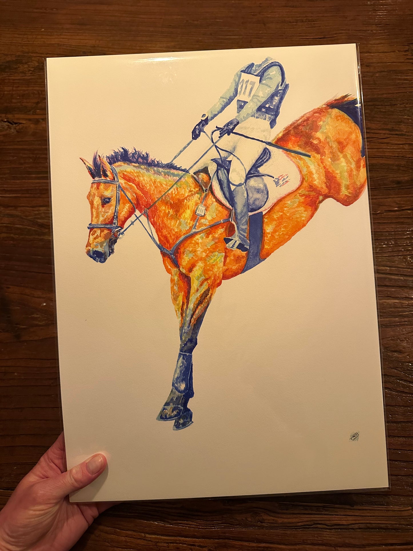 "Courage" A3 print