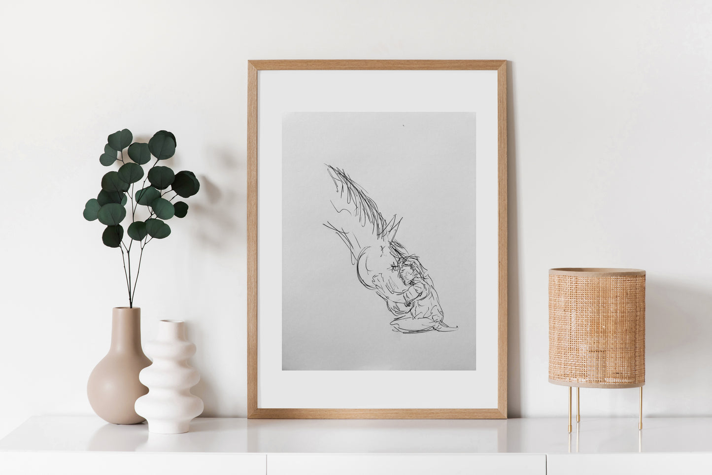 "Nuzzle Up" Print