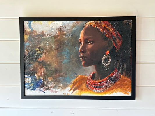 A2 framed "Jameela" print