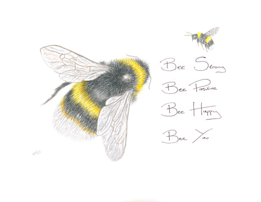 "Bee You" Print