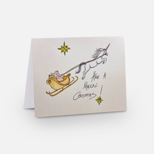 "Magical Christmas" cards